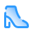 pulsar gradient style women`s shoe icon