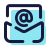 Letter With Email Sign icon