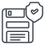 segurança de documentos icon