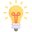 Bulb idea icon