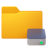 Folder as drive icon