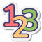 Numbers icon