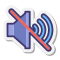 Sin audio icon