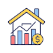 house market prices icon