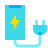 cargador del celular icon