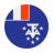 フランス南部領土-円形 icon