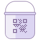 Банка краски с QR-кодом icon