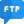 FTP server on a chat inbox isolated on a white background icon