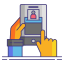 external-electronic-voting-politics-flaticons-lineal-color-flat-icons icon