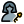 Key for access to the storage by a single user icon