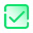 Ausgefüllte Checkbox icon