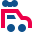 stencil style 장난감 자동차 icon