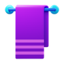 3d fluency style handtuch icon
