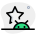 Android smartphone favorite feature with a star logotype icon