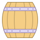 Деревянный бочонок пива icon
