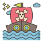 Piratenschiff icon