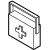 isometric line style erste hilfe koffer icon