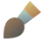 deco color style 붓 icon