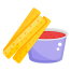 French Fries And Ketchup icon