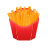 フライドポテトの絵文字 icon