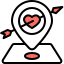 romantic date location icon