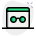 보안 및 개인 웹 브라우징 앱 녹색 탈 부활을 위한 외부 시크릿 탭 icon