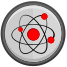 nuclear molecule icon