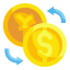 Cambio de dinero icon
