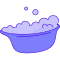 baby bath icon