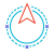 stitch style north direction icon