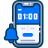 Smartphone Alarm icon