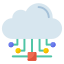 connessione cloud icon