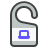 hanging door icon