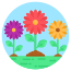 Flowers icon