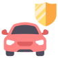 外部自動車保険-フラット-フラット-アイコン-最大アイコン icon