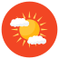 mostly sunny icon
