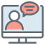 Online Chatting icon