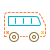 stitch style shuttle bus icon