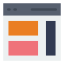внешняя боковая панель-пользовательский интерфейс-плоские-значки-плоские-плоские значки icon