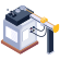 industrial machine icon