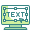 text icon