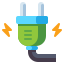 enchufe de alimentación icon