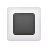 bouton-carré-blanc-emoji icon