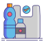 centre-de-recyclage-de-bouteilles-réutilisables-externes-flaticons-lineal-color-flat-icons icon