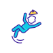 storehouse worker injury icon