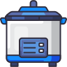 externer-Reiskocher-Haushaltsgerät-goofy-color-kerismaker icon