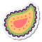 stickers style paisley icon