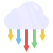 Cloud with Arrows icon