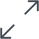 대각선-화살표-오른쪽 icon