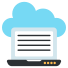 cloud data icon